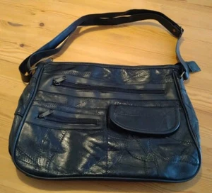Damen Handtasche Schafsleder viele Taschen lang verstellbarer Riemen neu - Bild 1 von 12