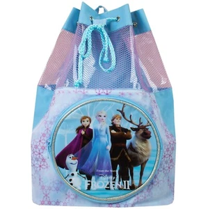 Frozen Anna Elsa Kindertasche Schwimmtasche Schultasche Kordelzugtasche blau lila Geschenk - Bild 1 von 4