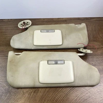 Jeep Grand Cherokee 1999-2003 par de parasoles gris conductor pasajero Foto 1 de 4