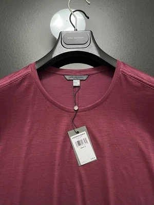 Camisa de Lujo Colección John Varvatos - Seda Morera - Costura Trasera - $248 Nueva con Etiquetas Foto 1 de 4