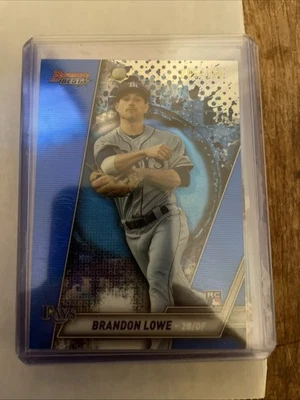 2019 Bowman's Best - Brandon Lowe #37 Blue Refractor /150 (RC) - Image 1 of 2