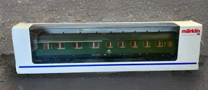 (RQ) Märklin H0 43210 vagón delantal 1/2. Clase DB verde [como nuevo, AC, EMBALAJE ORIGINAL] - Imagen 1 de 4