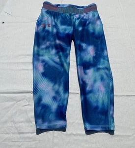 Girls under armour leggings size 10/12 tie-dyed - Picture 1 of 4