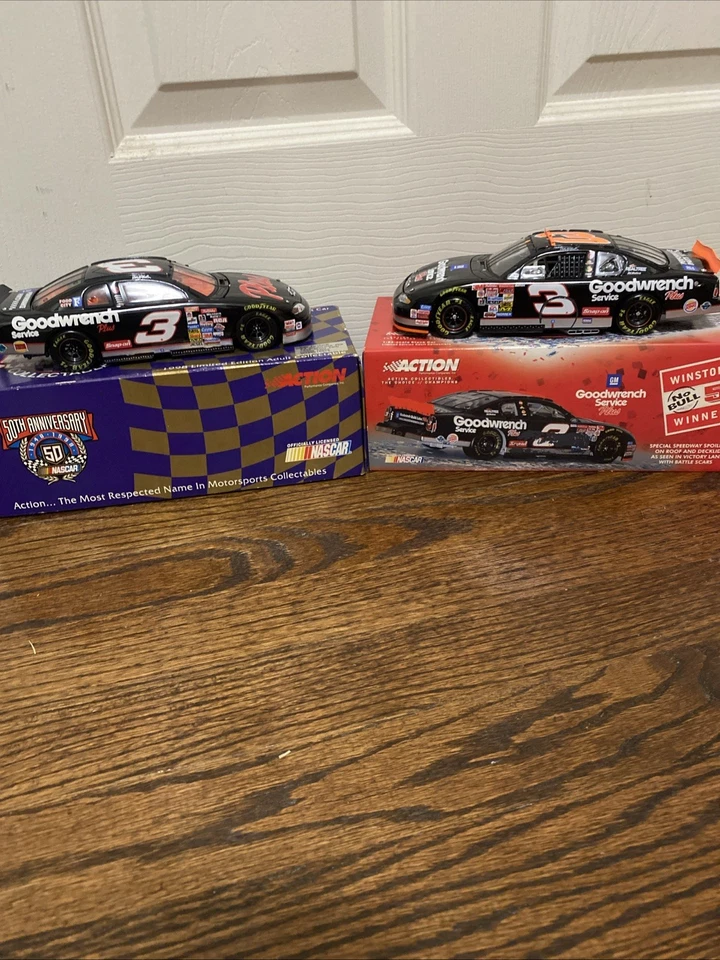 Lot Of 2 Dale Earnhardt #3 GM  1/24 Nascar Diecast - Image 1 of 4