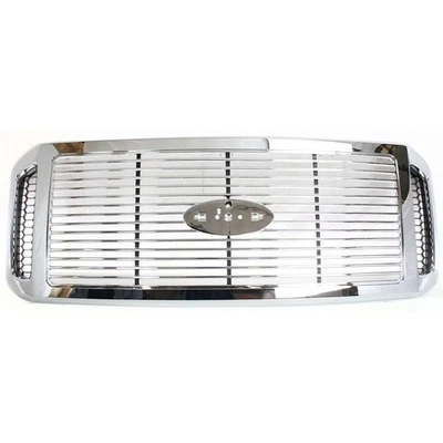 New Front Grille For 2006-2007 Ford F-350 Super Duty F-250 Plastic Pickup - Image 1 of 4