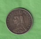 VICTORIA JUBILEE HEAD DOUBLE FLORIN 1889