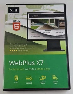 WebPlus X8 PC DVD Software Serif HTML 5 Professional Websites Made Easy 2014 - Picture 1 of 3