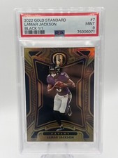 2022 Gold Standard Lamar Jackson Black 1/1