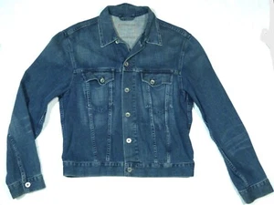 Hugo Boss Hombre Chaqueta Vaquera Naranja HB7 Chaqueta Azul T. 48 Denim - Imagen 1 de 5