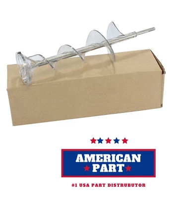 For GE Ice Dispenser Bucket Auger WR17X11705 1042091 AH964350 EA964350 PS964350 - Image 1 of 4
