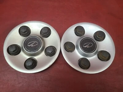 2000-2002 Oldsmobile Intrigue Set of 2 5 Lug Silver Plastic Center Caps 6.75" - Image 1 of 4