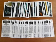 Brooke Bond tea cards: The Race into Space black back reprints full set loose