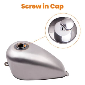 Front Iron 5.6L 1.5 Gallon Gas Tank fit Harley Sportster Ironhead Bobber 1955-78 - Picture 1 of 12