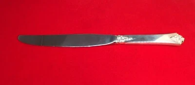 Castle Rose by Royal Cast Sterling Silver Dinner Knife, 9-1/8" Long - Image 1 of 4