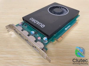Dell Nvidia Quadro M2000 PCI-E Quad Displayport Video Card W2TP6 - Afbeelding 1 van 3
