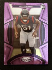 2023 Panini Certified Will Anderson JR. RC Purple Mirror 07/10 Houston Texans
