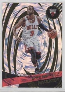 2016-17 Panini Revolution Fractal Dwyane Wade #94 HOF