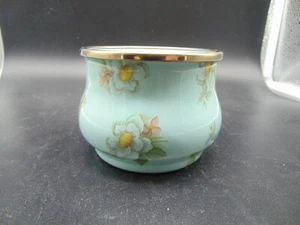 MacKenzie Child Richard Blue Open Sugar Bowl - Picture 1 of 3