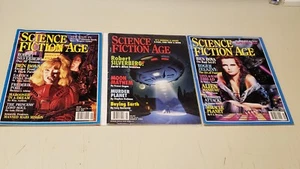 3 ISSUES OF SCIENCE FICTION AGE - MAGAZINE - 1993/94 & 98 +DM+ - Foto 1 di 1