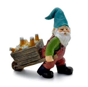 Carrello birra gnomo giardino delle fate in miniatura - acquista 3 risparmi $5 - Foto 1 di 1