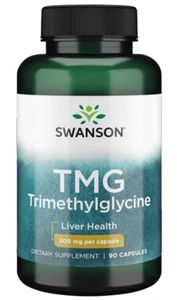 TMG Trimetilglicina 500 mg 90 capsule Swanson