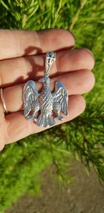 Colgante en plata de Sancho El Fuerte. Remoneda. - Imagen 1 de 3