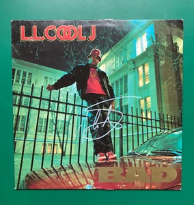 LL Cool J - SIGNIERT - BAD (Bigger and Deffer) Vinyl LP - 1987 Def Jam Hip Hop - Bild 1 von 10