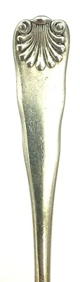Vintage! Rogers & Hamilton Silver-Plated Small Demitasse Spoon Shell 1893s. - Image 1 of 3