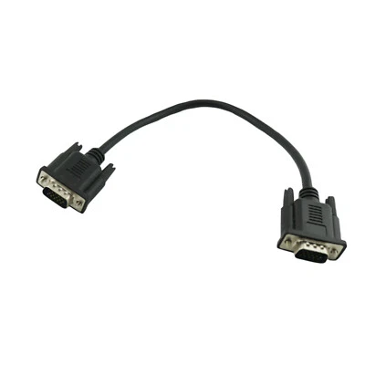 1x 1FT 15Pin VGA Male to Male Plug Extension Cable Converter for PC TV Monitor - Image 1 of 4