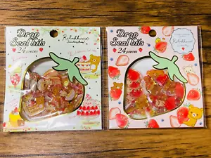 Free Shipping! Rilakkuma Original Sticker Sheet SET NEW San-X Japan Rare 2018 - Picture 1 of 15