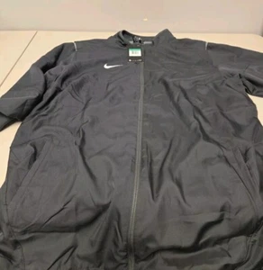 Nike DRI-FIT Men's Full-Zip Windbreaker Jacket In The Color Black: Size XL - Picture 1 of 10
