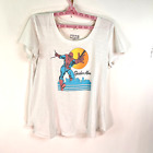 Spiderman Marvel Adult Size L White Graphic Tee