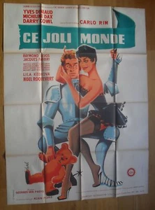 CE JOLI MONDE micheline dax darry cowl affiche cinema originale '57 LITHO B - Picture 1 of 1