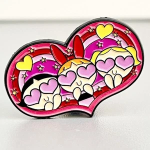 Powerpuff Girls Pin Cartoon Network Figur Spielzeug selten Comic Fanartikel Tasche Abzeichen - Bild 1 von 6