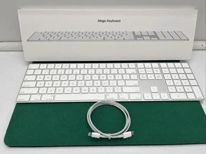 Oryginalna klawiatura bezprzewodowa Apple A1843 z 10 klawiszami do iMac, Mac Mini, Mac Pr - Zdjęcie 1 z 7