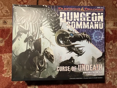 Dungeons & Dragons:  Dungeon Command CURSE OF UNDEATH  (Used, Complete) D&D LOOK - Image 1 of 3
