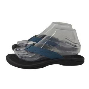 Olukai Ohana Damen 7 blau Jade Flip Flop Zehenstegsandalen Strand - Bild 1 von 12