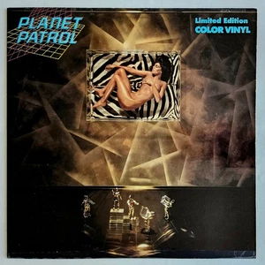 ELECTRO-FUNK - PLANET PATROL - SELT TITLED DEBUT LP - OG PURPLE SWIRL VINYL - Picture 1 of 6