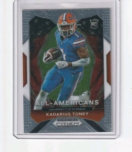 2021 Panini Prizm Draft Picks - All-American Kadarius Toney #195 (RC) - Picture 1 of 2