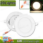 20Pack 4Inch LED Ceiling Lights Ultra-Thin Recessed Retrofits Kit 4000K Daylight