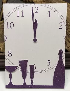 Set of 6 - MERI MERI Happy New Year! 7" X 5" Invitations w Envelopes Very Unique - Picture 1 of 8