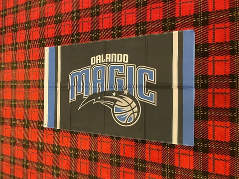 Brand New Orlando Magic flag 3 Foot By 5 Foot Cover
