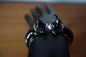 PULSERA BRAZALETE ABIERTO CON BISAGRAS KATE SPADE MA CHÉRIE ANTOINE PERRO FRANCÉS. - Imagen 1 de 8