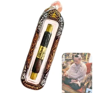 Thai Wealth Amulet Takrud Blessed Master Thep Sacred Talisman Love Charm Magic - Picture 1 of 8