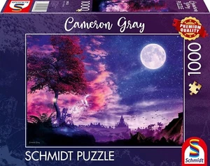 NEW Schmidt Jigsaw Puzzle 1000 Pieces 58522 A Fairy-Tale View Cameron Gray - Foto 1 di 2
