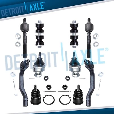 Kit de barra estabilizadora de rótula delantera de 10 piezas para Honda Accord 1990 1991 1992 1993 Foto 1 de 4