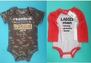 Baby Camouflage "Active Doodie" Military One Piece 12 month clothes - Picture 1 of 9