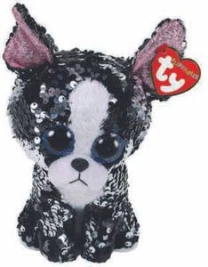 TY FLIPPABLES BEANIE BUDDIES BUDDY LARGE PORTIA HUND PAILLETTEN STOFFTIER NEU MIT ETIKETT * - Bild 1 von 1