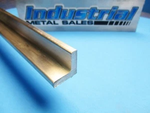 6061 T6 Aluminum Angle 1" x 1" x 72" Long x 1/4" Thick-- 1" x 1" x 72" x .250" - Picture 1 of 1