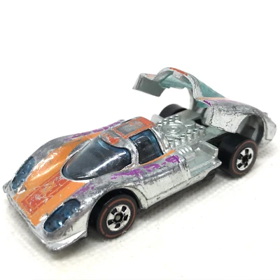 Hot Wheels Redline P-917 1969 Porsche Super Chrome Made In Hong Kong - Image 1 of 4